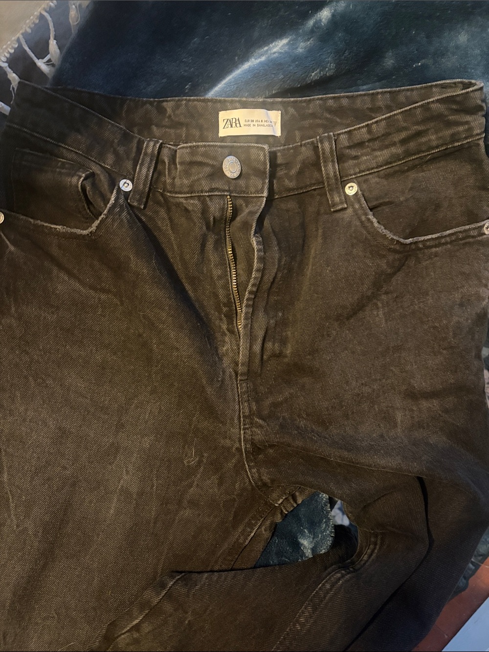 Zara Women’s Black Flare Jeans